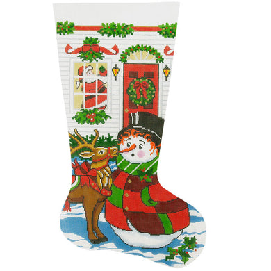 Reindeer Antics Stocking